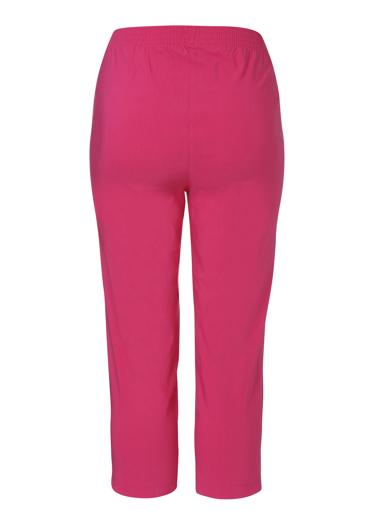 Zeitlose Stoffhose in unifarbenem Stil /