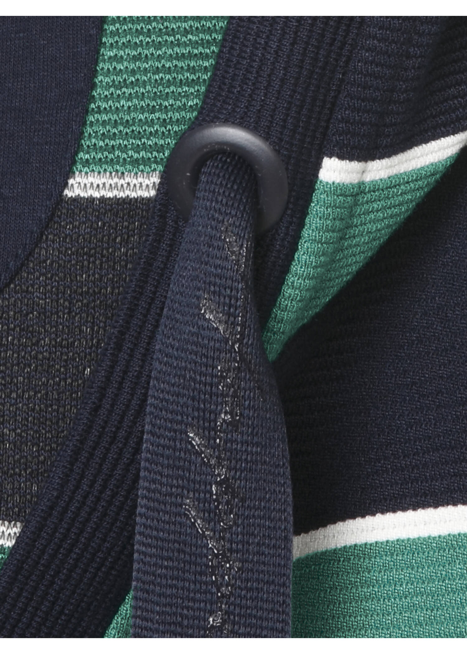 Sportives Kapuzensweatshirt mit Glitzerdetails /