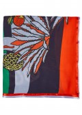 Verspieltes XL-Tuch mit buntem Motiv /