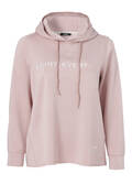 Sportives Kapuzensweatshirt in unifarbenem Stil / 