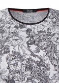 Modisches T-Shirt mit Paisleymuster /
