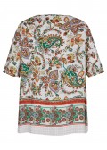 Fesche Shirtbluse mit Paisley-Muster /