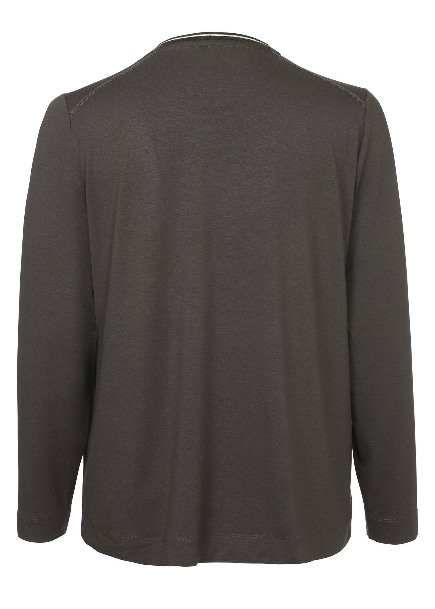 Jugendliches Langarmshirt mit Ziernähten /