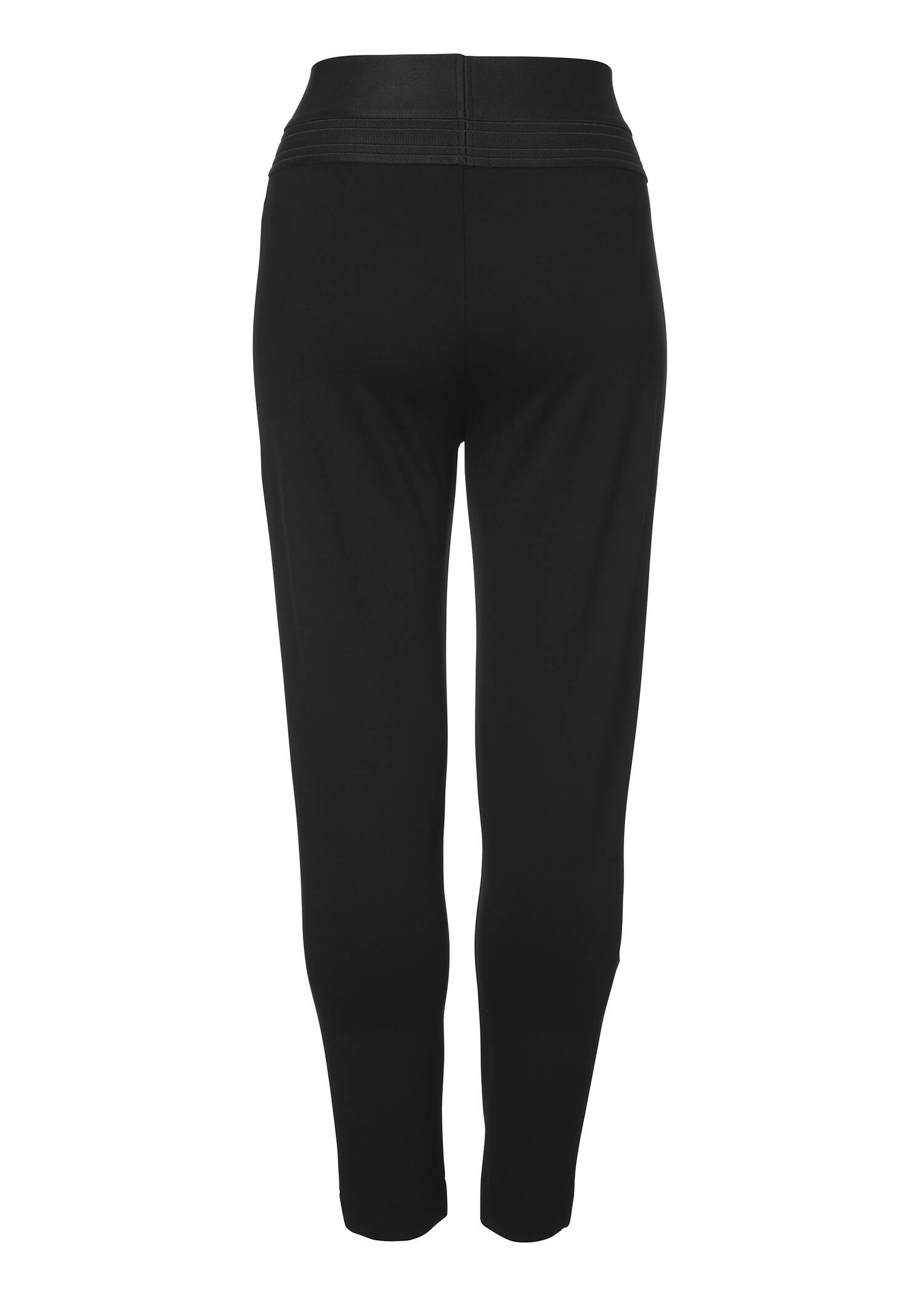 Schlichte Schlupfhose in unifarbenem Design /