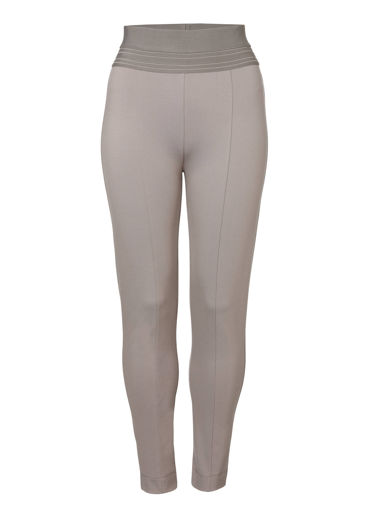 Schlichte Schlupfhose in unifarbenem Design /