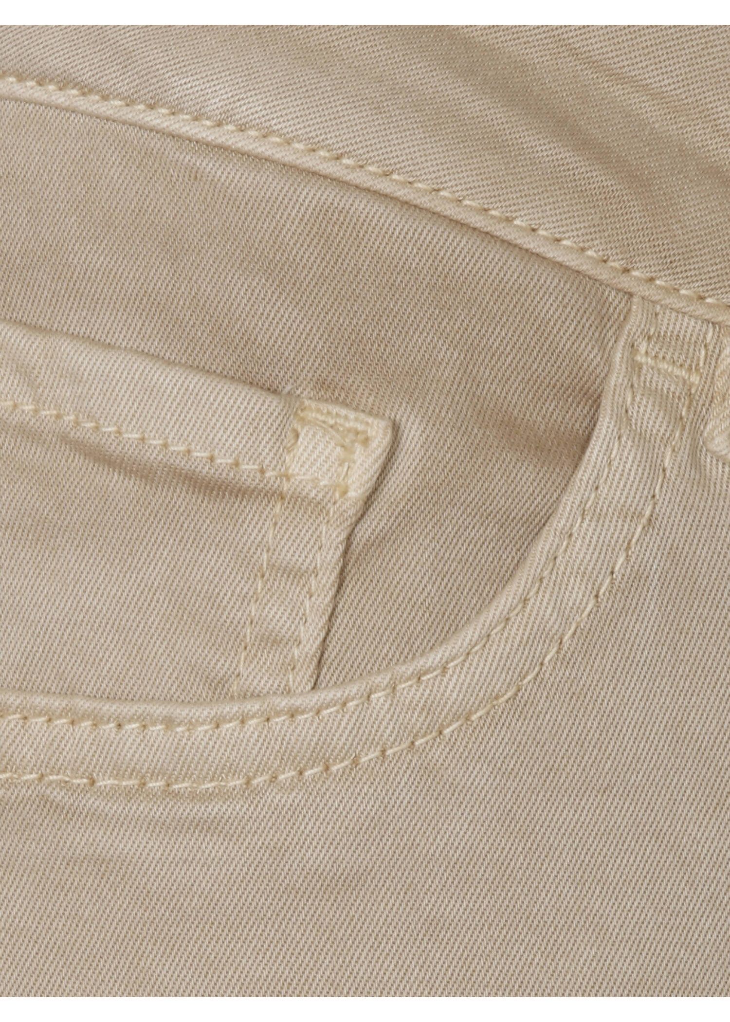 Dezente Stoffhose in unifarbenem Design /