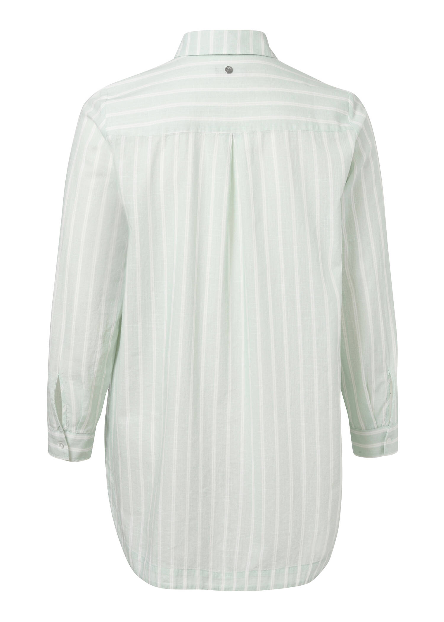 Zeitlose Bluse mit gestreiftem Allover-Muster /