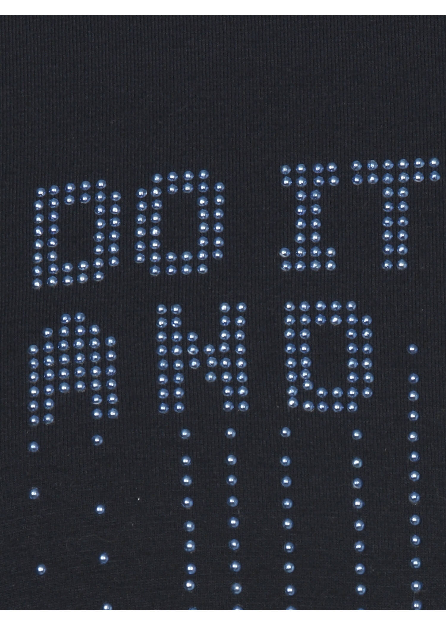 Dezentes Langarmshirt mit Glitzersteinen / 