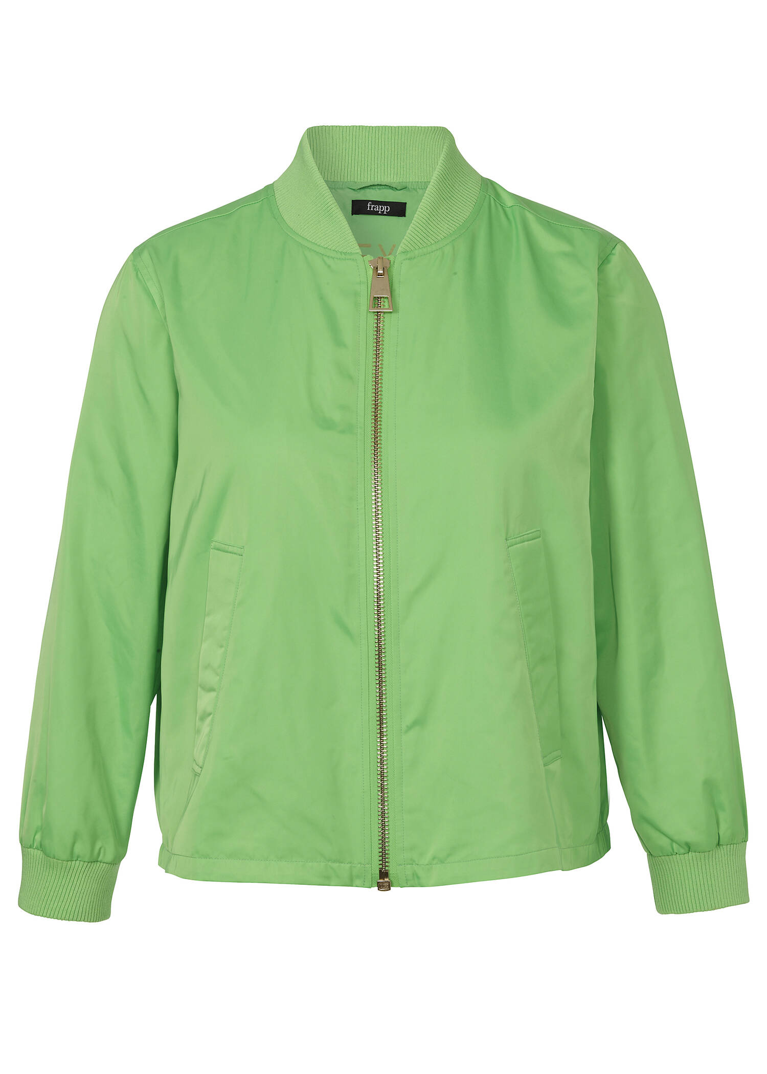 Moderne Outdoorjacke in unifarbenem Design /