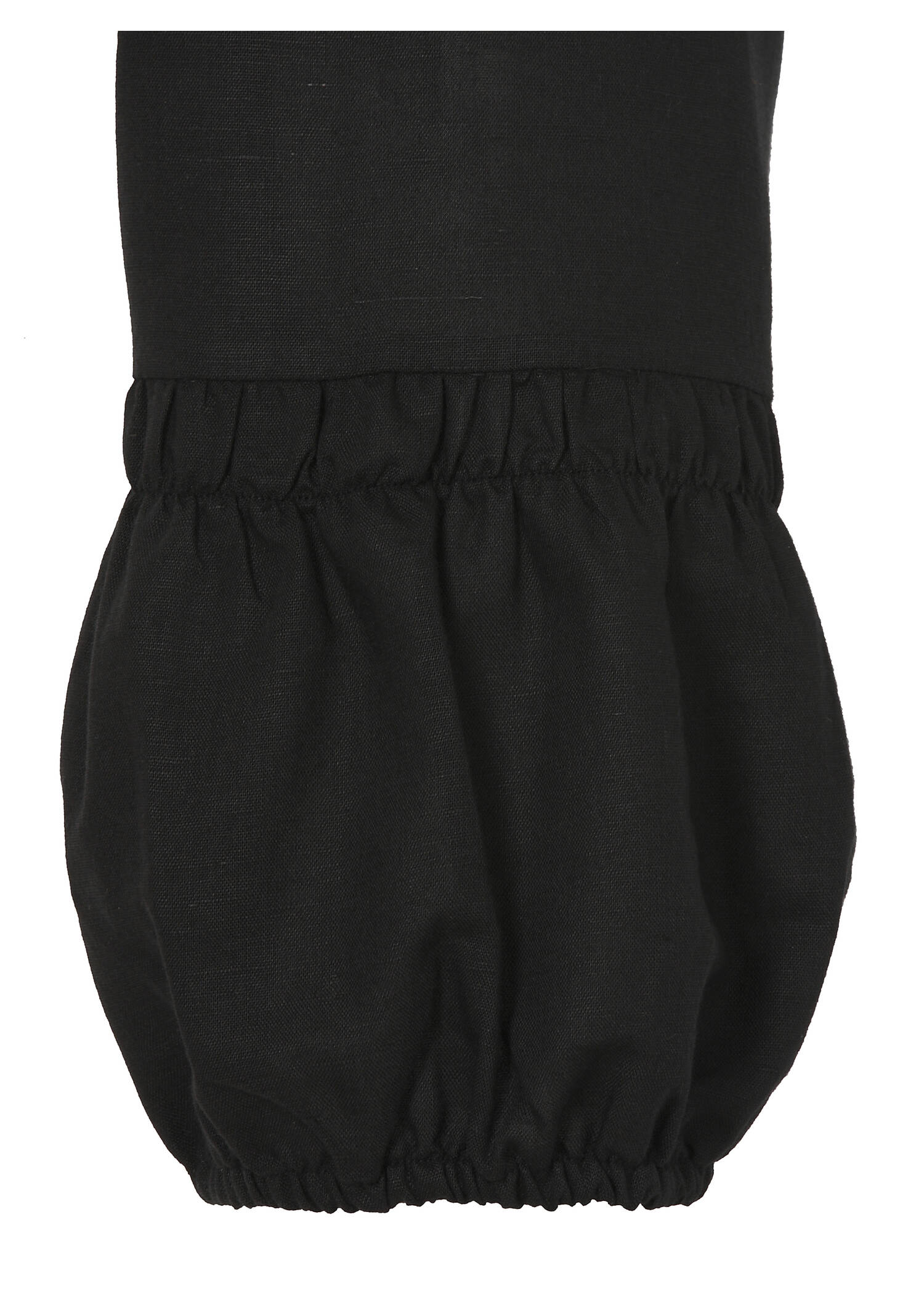 Edel-lässiges Leinen-Kleid mit 3/4-Ärmeln /