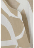 Luftiges Viskosekleid mit Bicolor-Print Powder & Offwhite / 