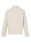 Sandfarbene Cord-Jacke / 