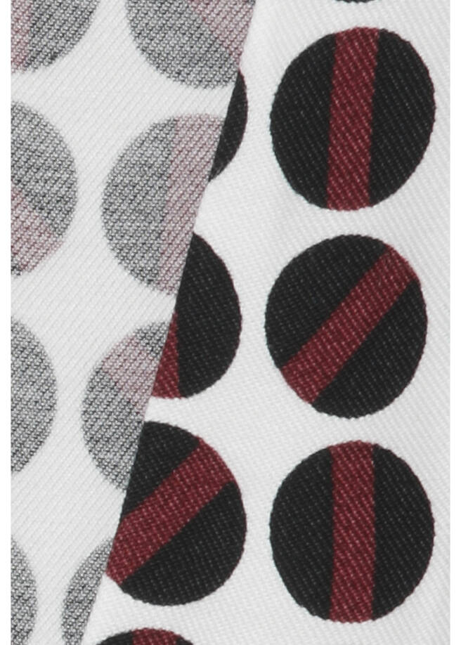 Zarte Viskose-Print Bluse im Blouson-Style / 