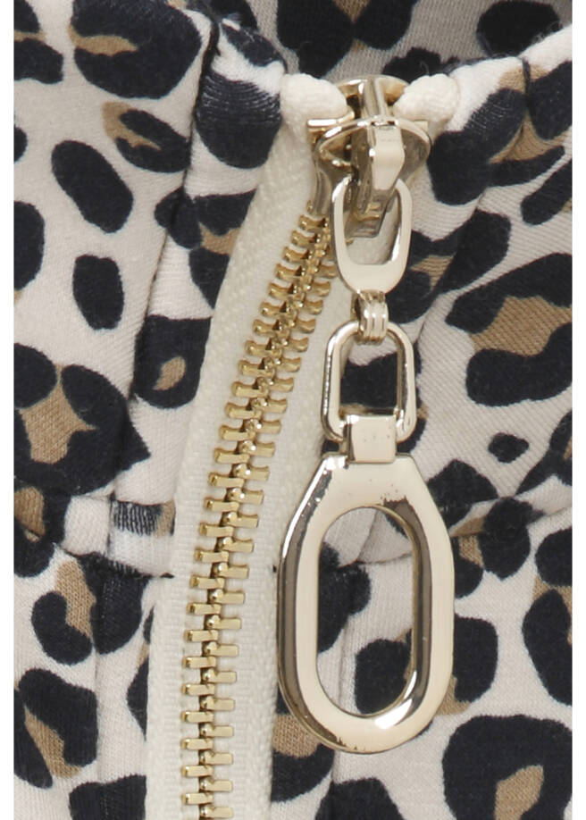 Sweatshirt-Weste Modern Leo / 