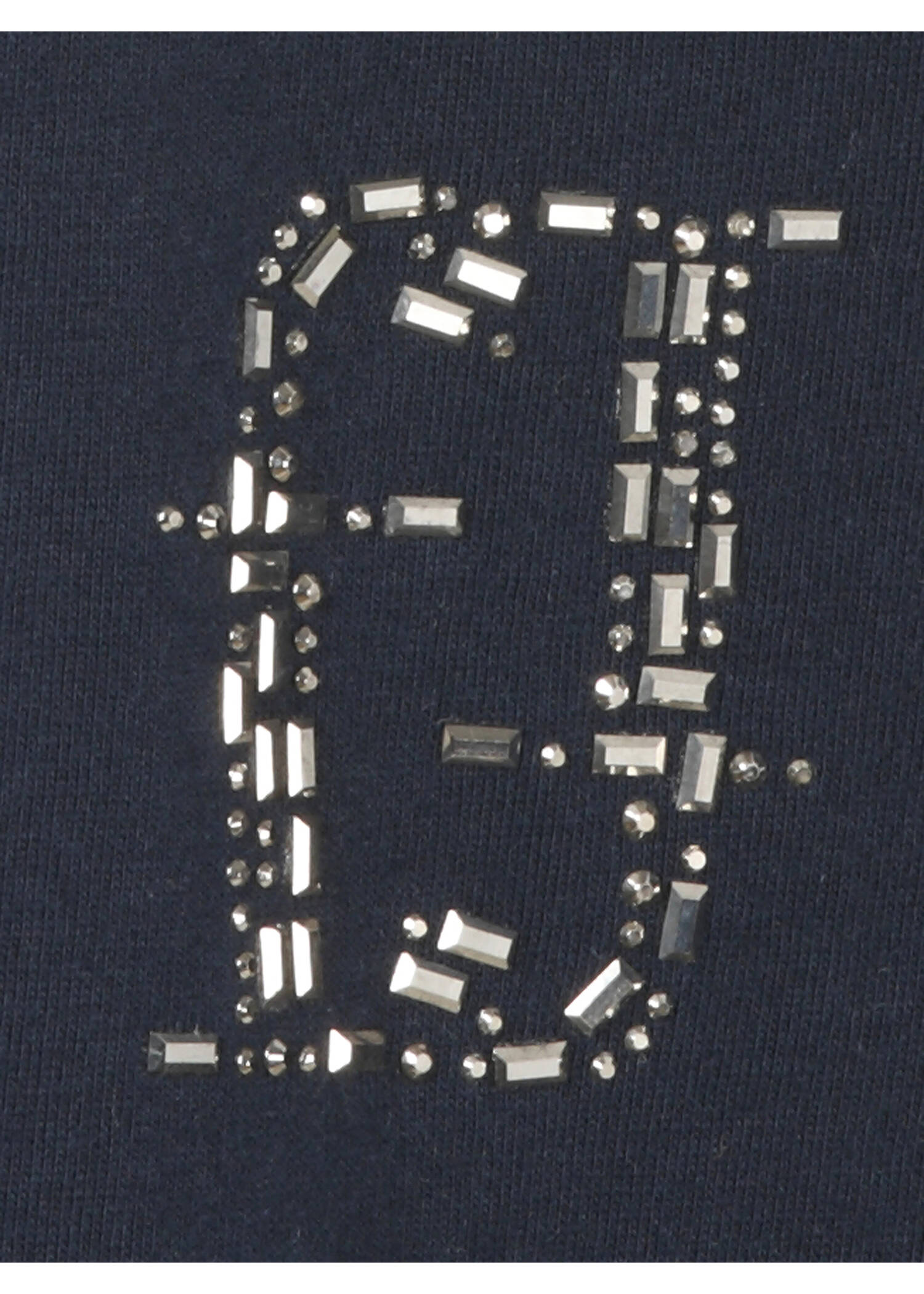 Softes Halbarm-Shirt mit Schmuck-Emblem / 