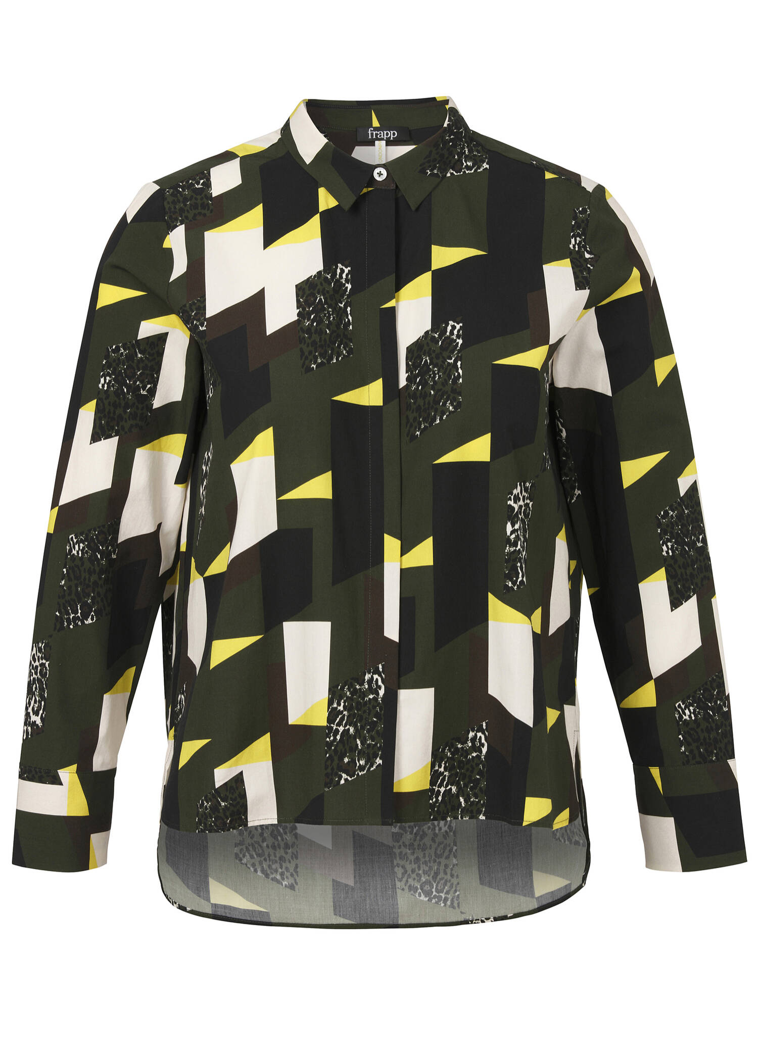 Modische Print-Bluse aus softer Baumwolle /