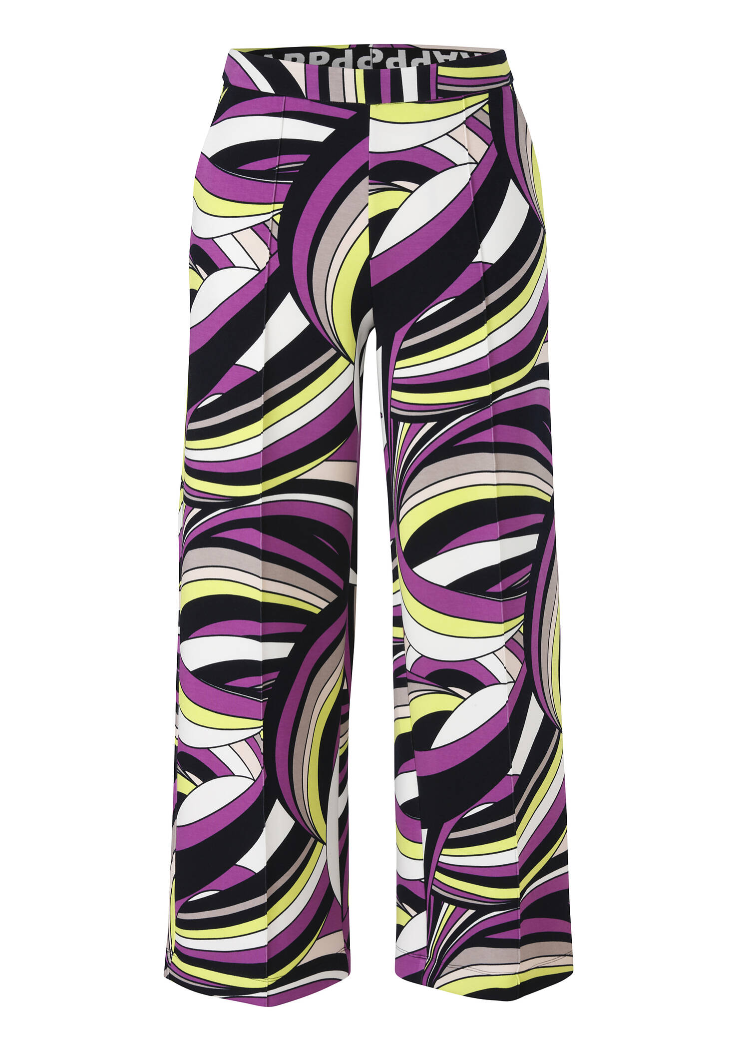 Topmodische Printhose, weite Beine / 