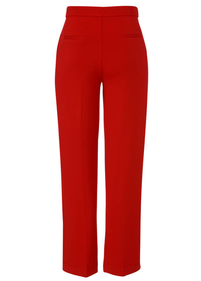 Edel-lässige Schlupfhose knöchellang / 