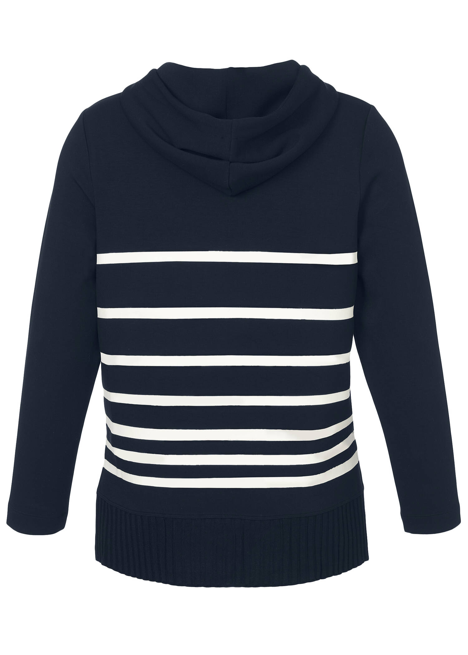 Gestreiftes Sweatshirt Hoodie /