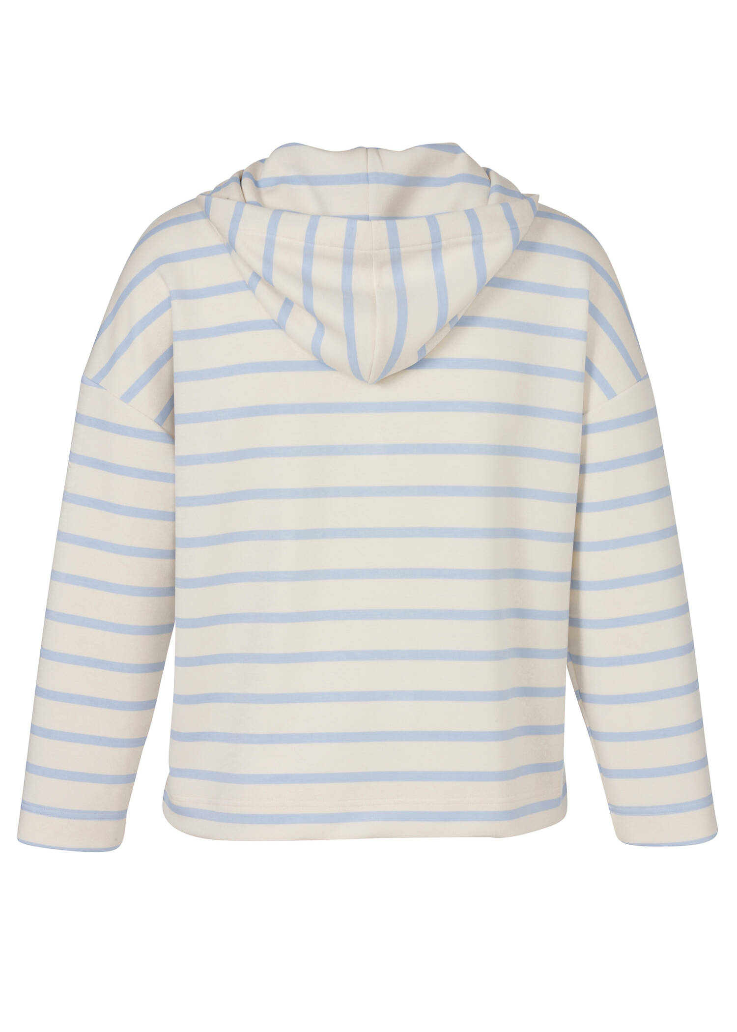 Kapuzen-Sweatjacke mit Zipper / 