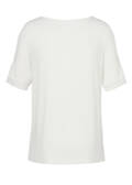 Edles Viskose-Jersey Shirt mit Einsatz am Dekolleté /