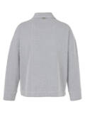 Gestreifte Sommerjacke Navy / Offwhite Seersucker /