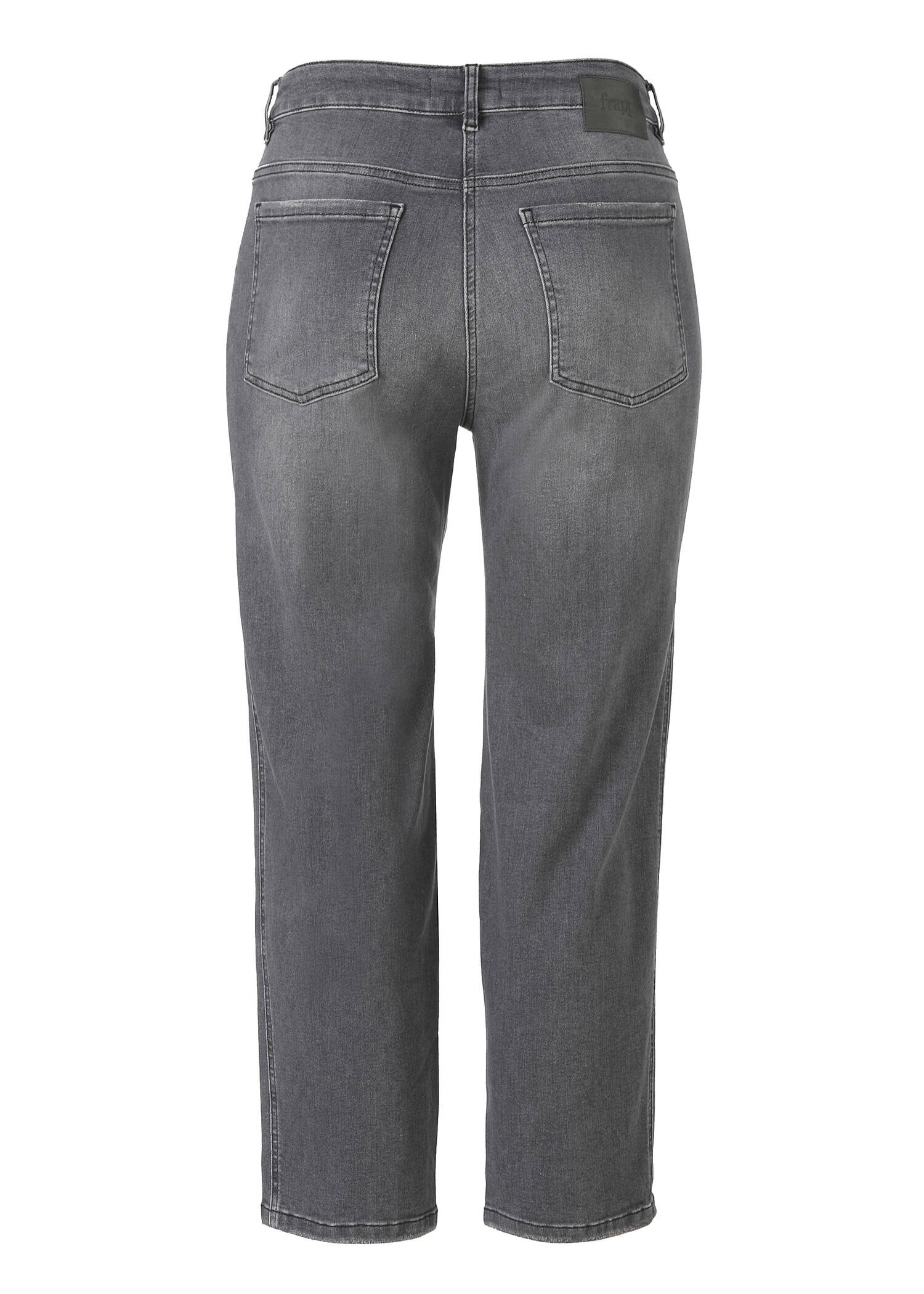 Knöchellange 5-Pocket Jeans mit Powerstretch Light Used / Anthrazit /