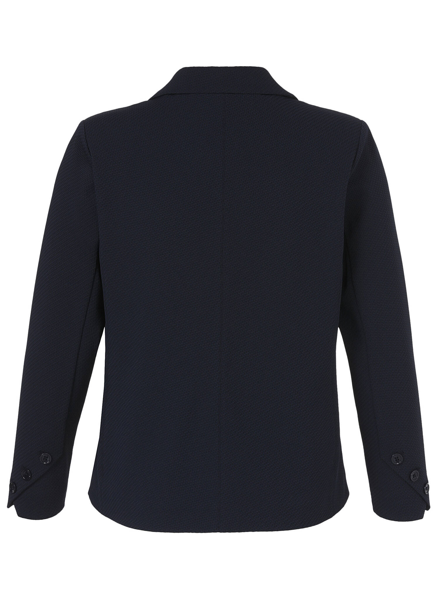 Chic & Casual Blazer mit Strukturmuster / 