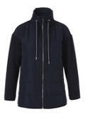 Leichte Übergangs-Jacke mit Stepp-Details /