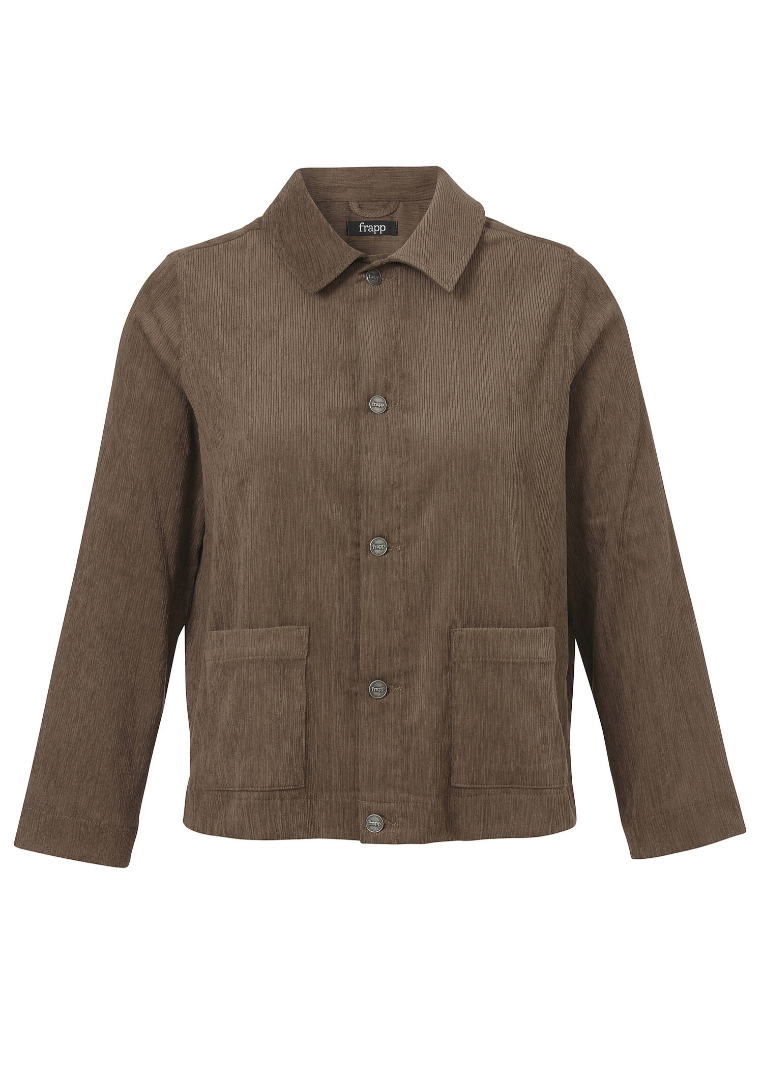 Moderne Jacke aus softem Cord /