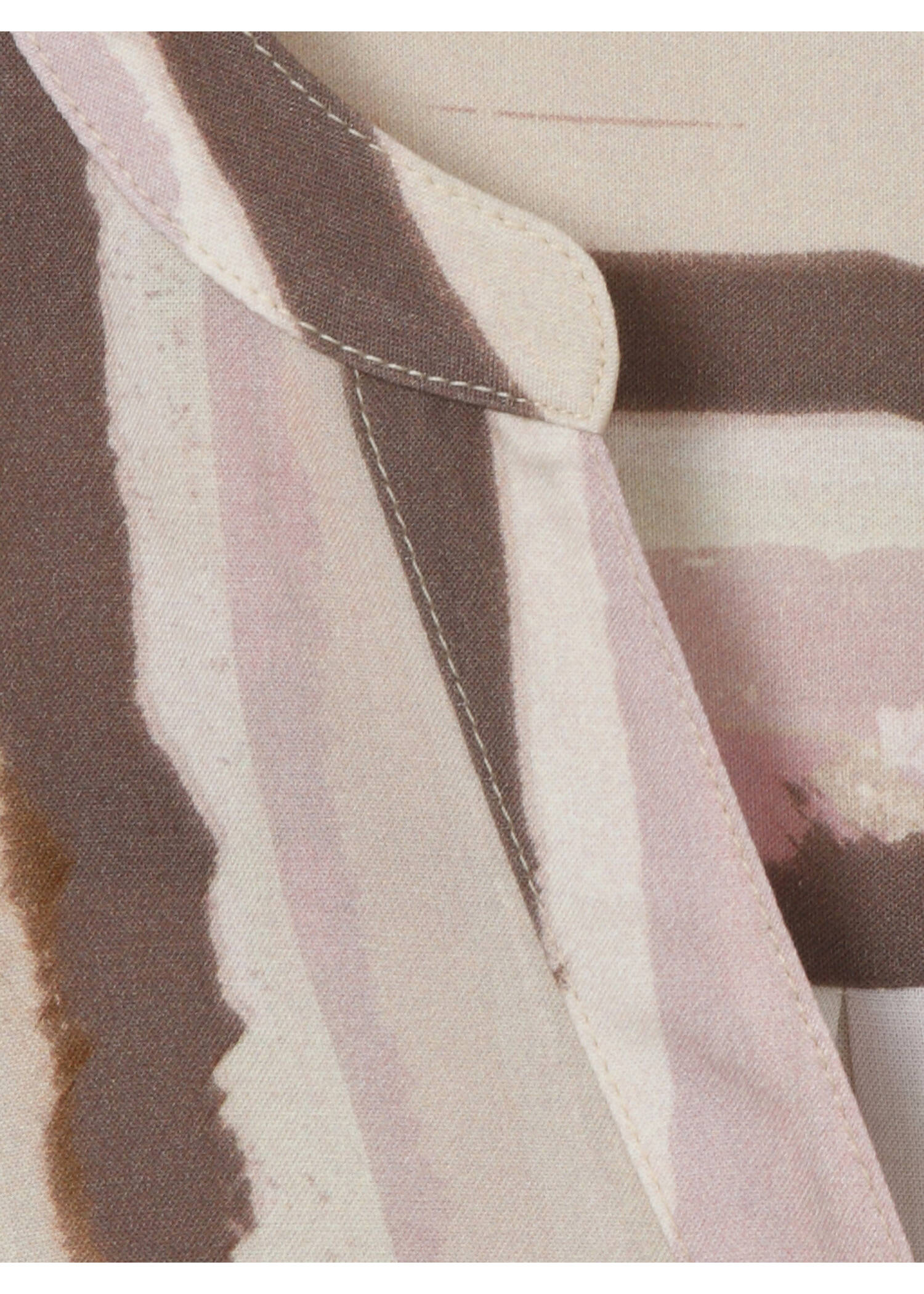 Fließende Viskose-Print-Bluse im Blouson-Style /