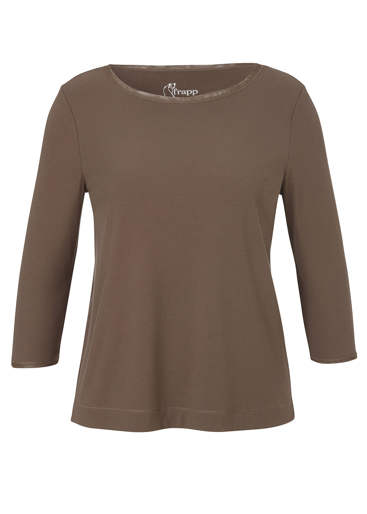 Fein geripptes 3/4-Arm Shirt Premium Basic Winter /