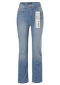 Innovative Belly Shape Jeans Light Blue Denim / 