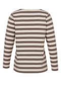 Softes Baumwoll-Jersey Langarm-Shirt mit Streifenmuster /